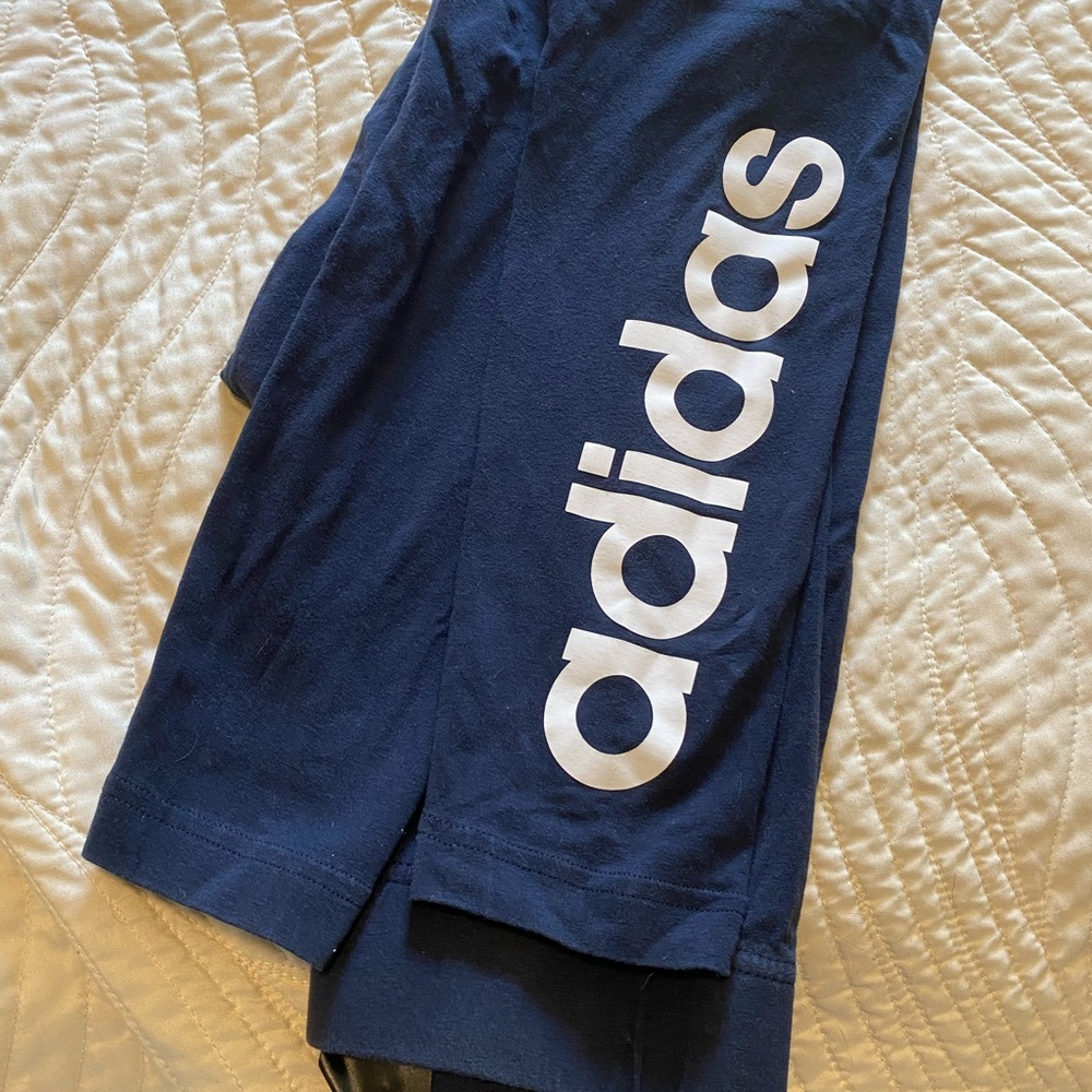 Adidas Kids Navy Shorts